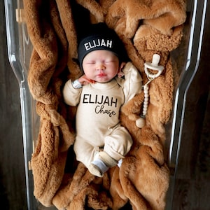 Newborn boy coming home outfit Fall/Winter, boy going home outfit, baby boy take home outfit, newborn boy outfit, newborn boy