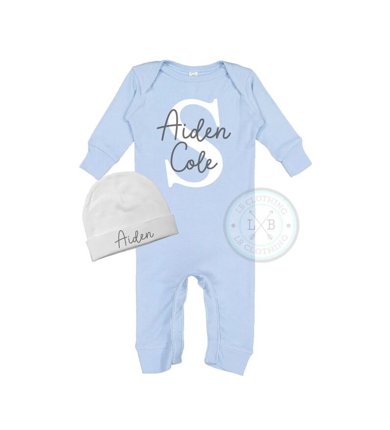 Newborn Boy Coming Home Outfit Boy Going Home Outfit Baby Etsy