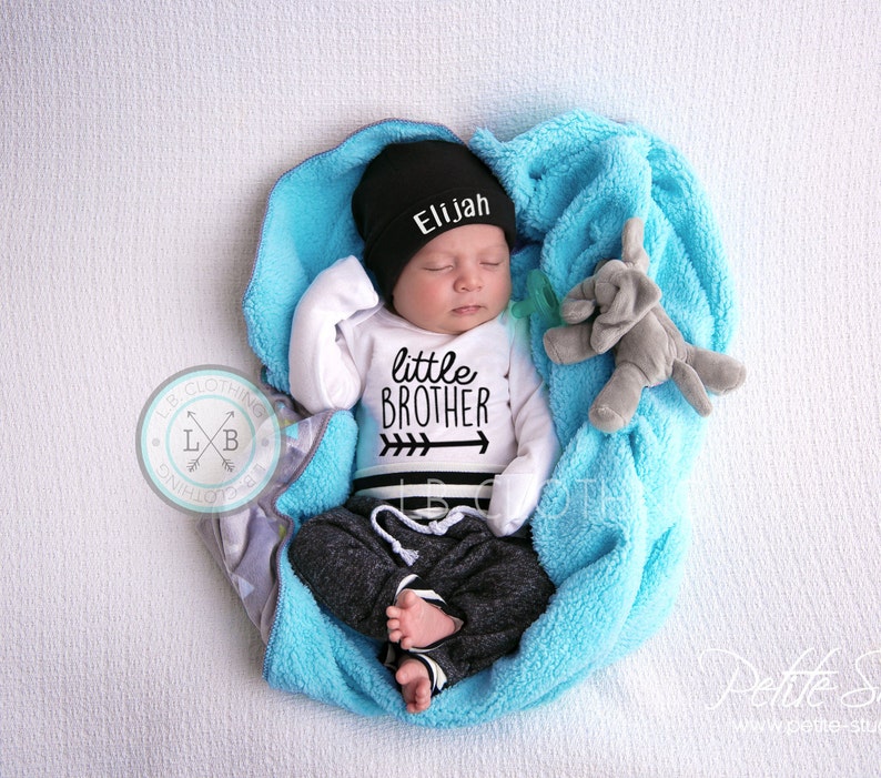 little brother baby outfit