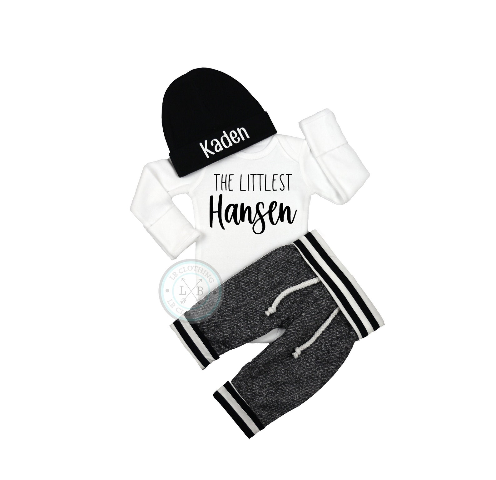 Baby Boy Gift Personalized Hat Custom Name Outfit Baby Boy Etsy
