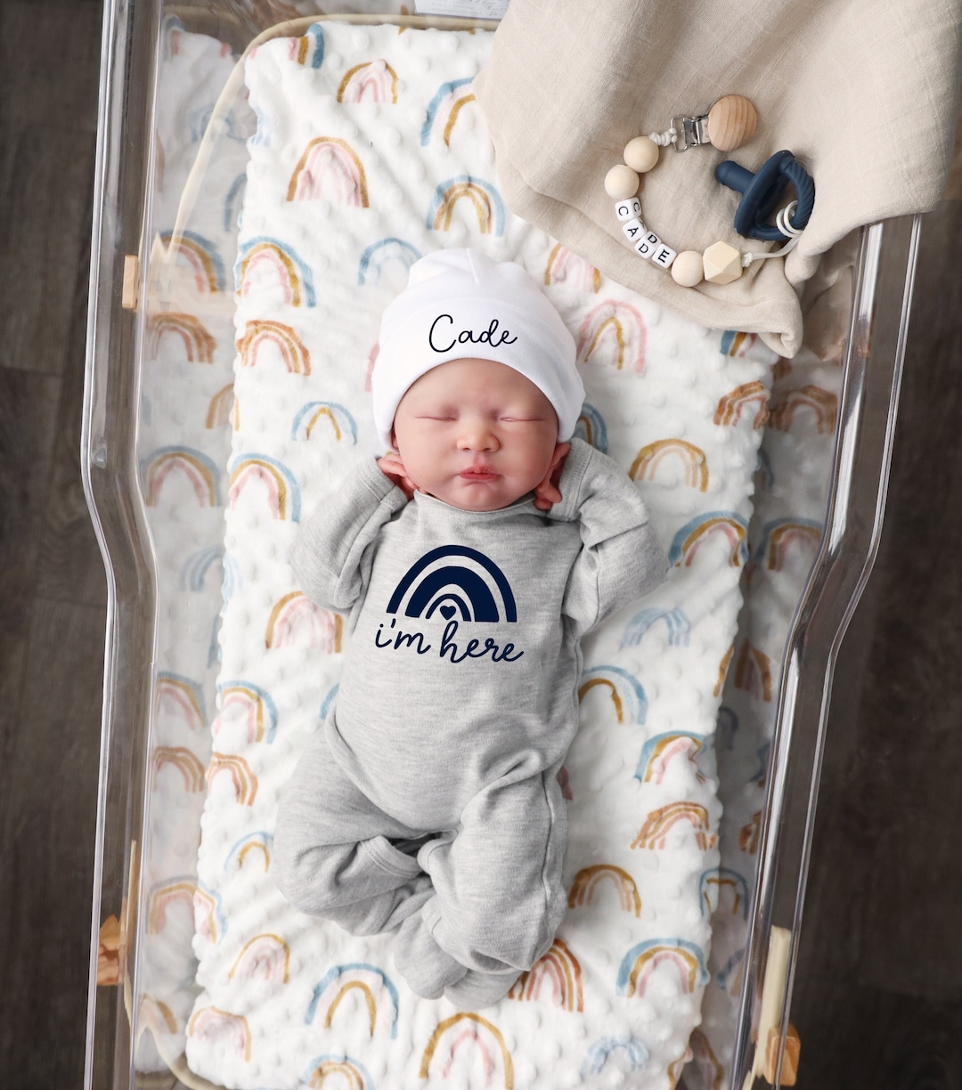 Newborn Boy Coming Home Outfit, Boy Going Home Outfit, Baby Boy Take