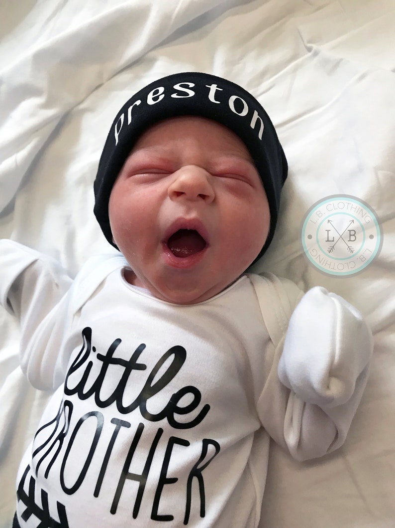 Baby Boy Hospital Outfit Baby Boy Coming Home Outfit Newborn Etsy