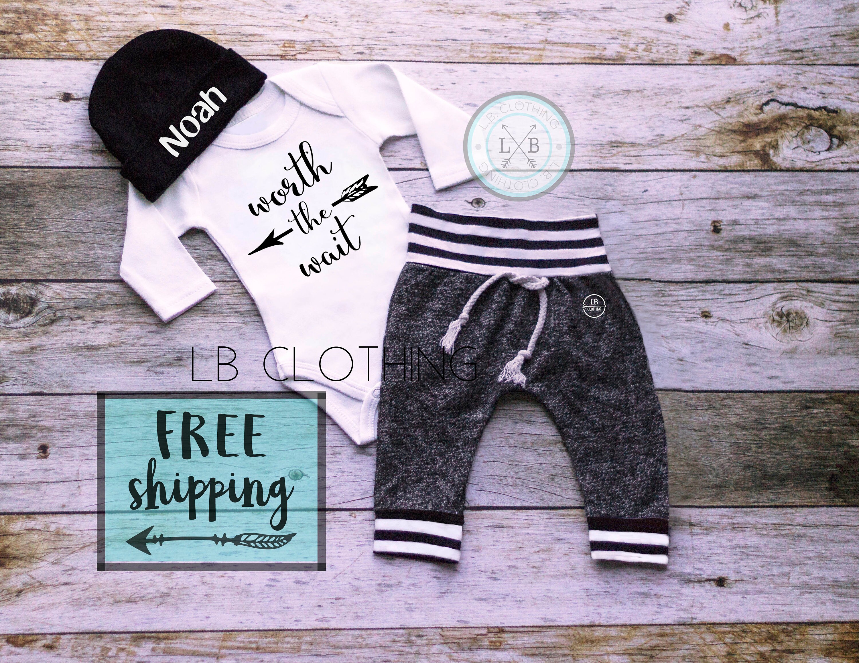 Baby Boy Coming Home Outfit Baby Boy Newborn Boy Outfit - Etsy