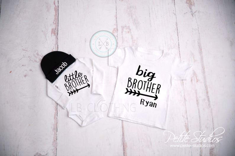 BIG BROTHER, Little brother outfit, Baby Boy Coming Home Outfit, big brother shirt, big brother, little brother outfits, big bro little bro image 4