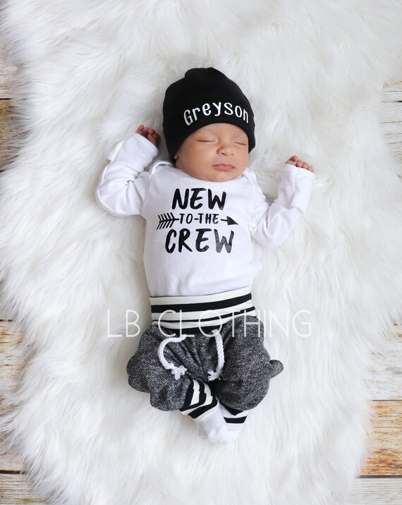 Newborn Boy Coming Home Outfit, Baby Boy Take Home Outfit Newborn Boy  Outfit, Take Me Home Outfit for Boys, Hospital Outfit for Newborn Boy 