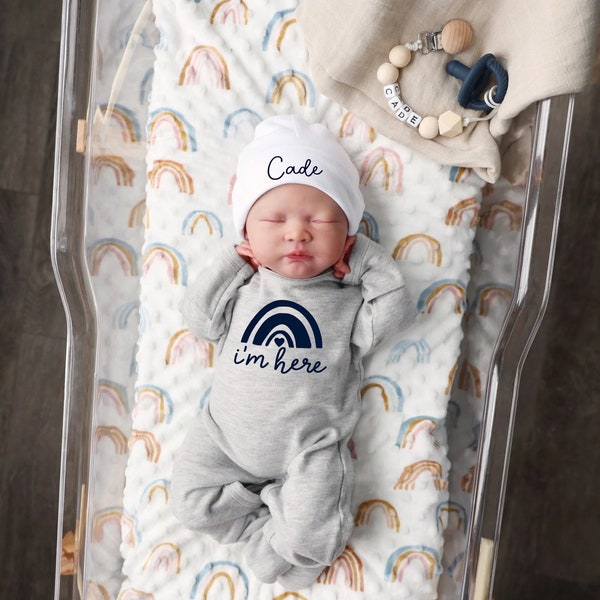 Mom and Baby Matching Hospital Outfits Etsy