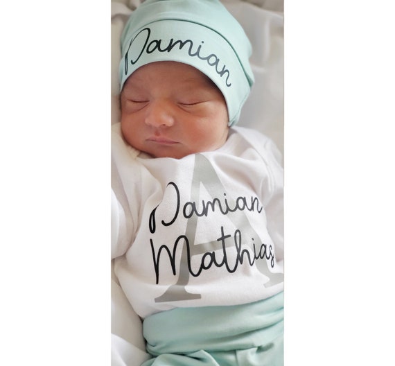 Newborn baby boy custom clothes 2025