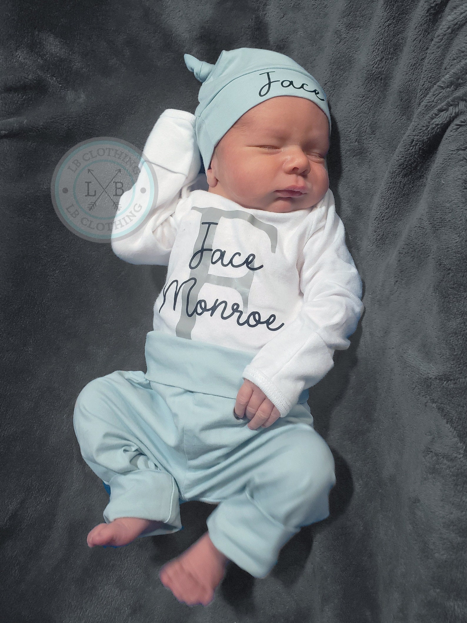Newborn Boy Coming Home Outfit Boy Going Home Outfit Baby Etsy