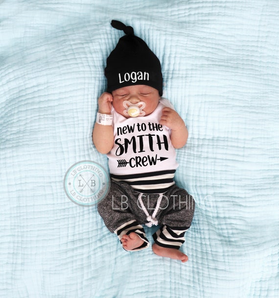 Newborn Boy Clothes Newborn Boy Coming Home Outfit Baby Boy 