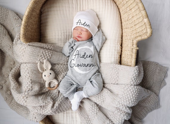 Ropa de bebé Bebé Niño que vuelve a casa Traje de bebé Regalo de niño recién