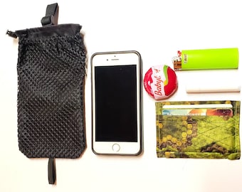 Justin's UL originele mobiele telefoon/snack-schouderriemzakken (12 g). Ultralicht ultralicht backpacken