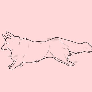 Lineart/Base - Canine - Corgi