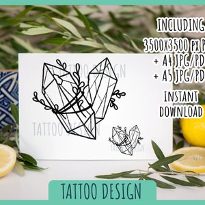Conception de tatouage - téléchargement instantané