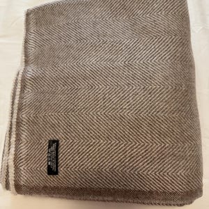 Luxurious Cashmere Blanket , Hand made in Nepal.