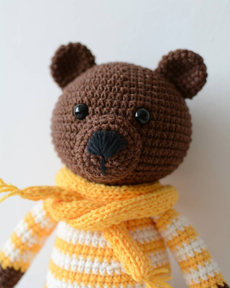 baby shower gift handmade toys for kids crochet teddy bear stuffed animal handmade teddy bear nursery ideas nursery toy