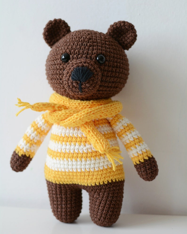 baby shower gift handmade toys for kids crochet teddy bear stuffed animal handmade teddy bear nursery ideas nursery toy