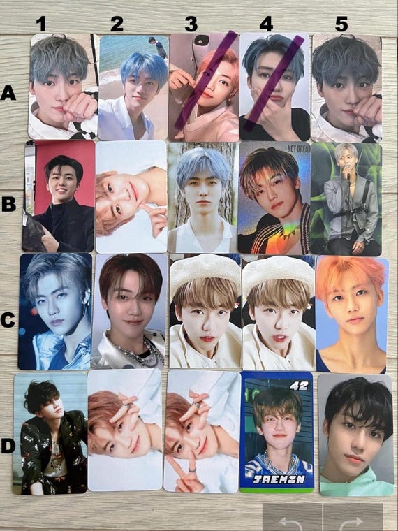Jaemin NCT Dream Unofficial Fanmade Photocard Universe Hello