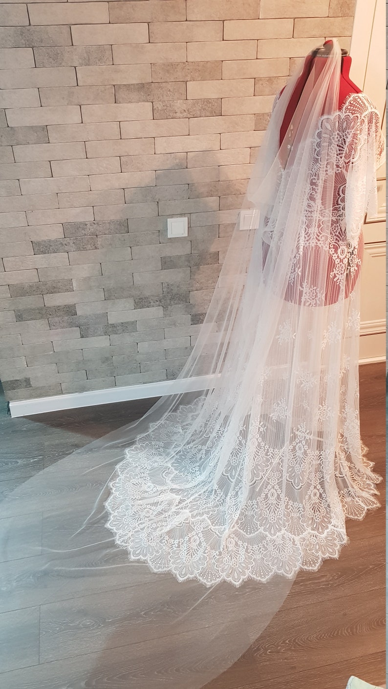 tulle wedding cape