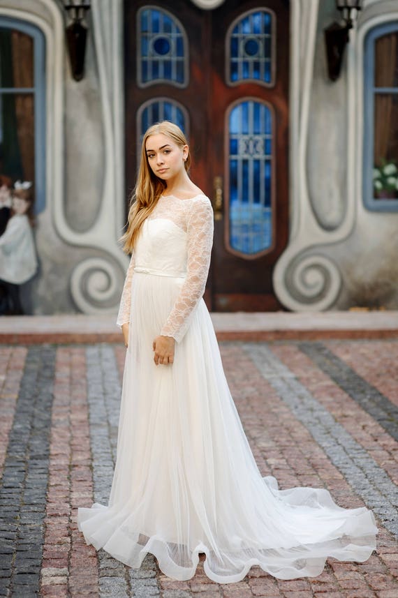 wedding skirt with train