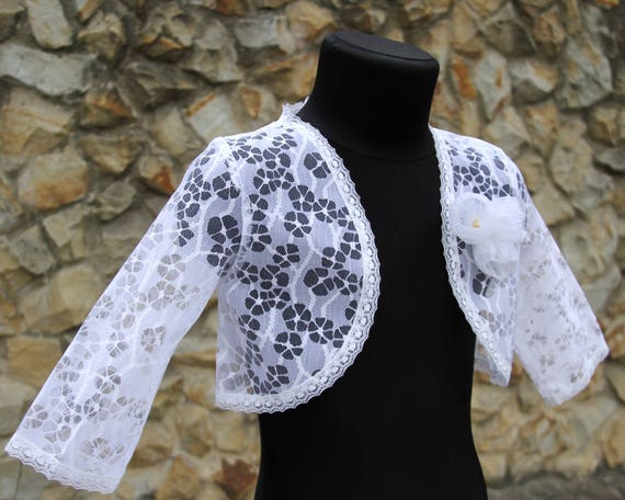 Girls lace deals bolero