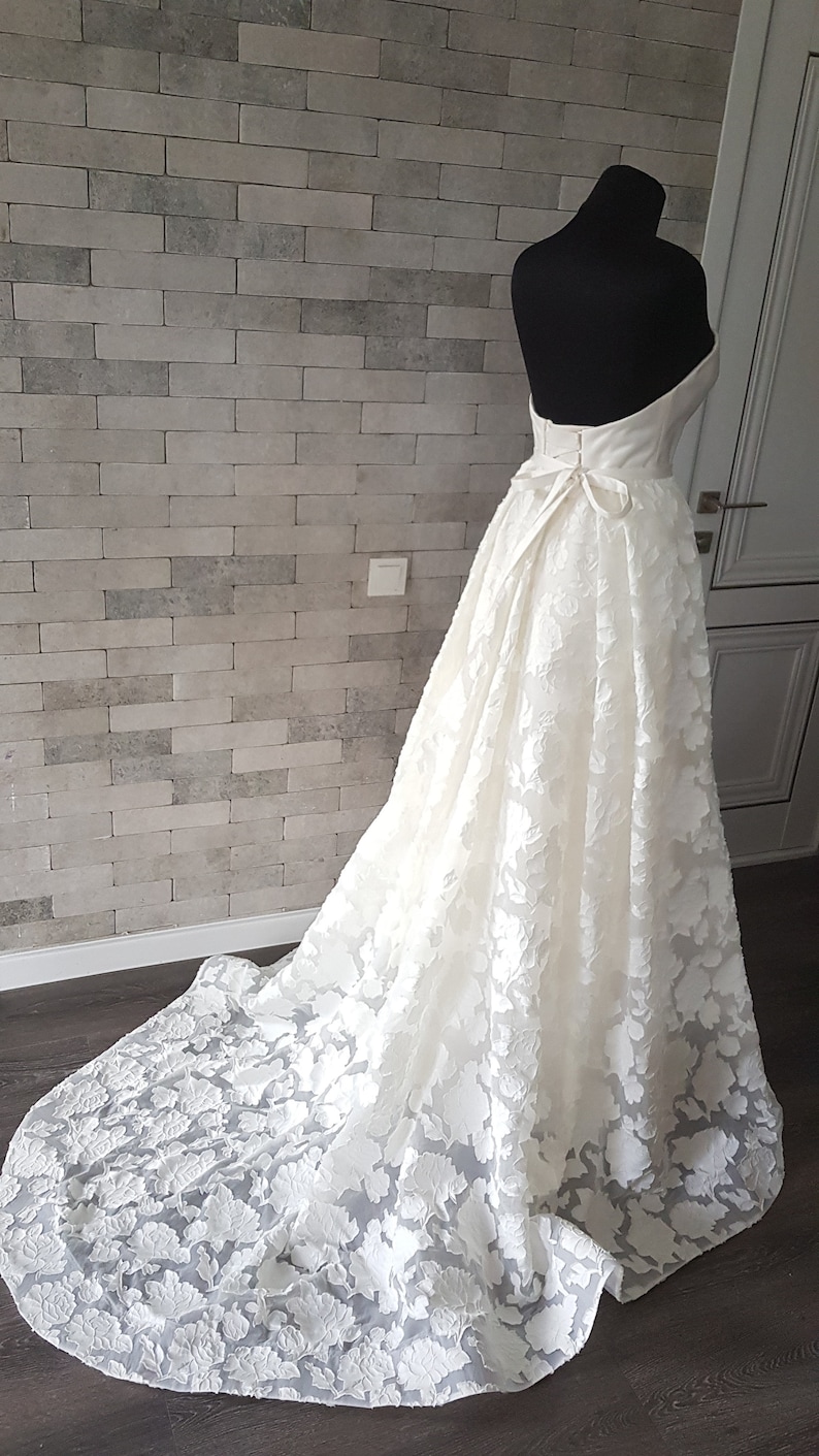 organza wedding skirt