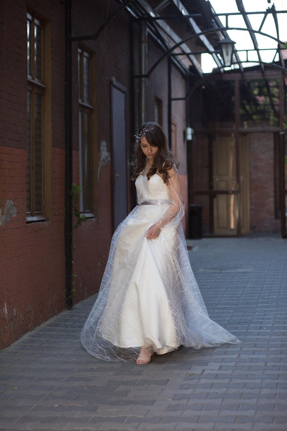 Ready To Ship Wedding Dress Bridal Separates Long Sleeves Etsy