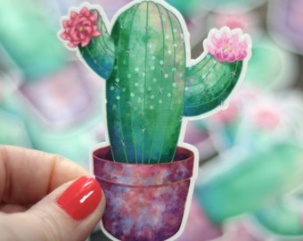 3in Cactus Sticker