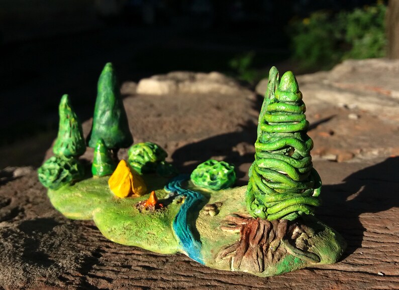 Ceramic trees Ceramic miniature Ceramic forest Ceramic nature Etsy