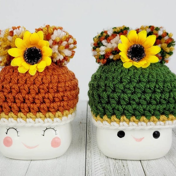 Marshmallow Mug Hat Pattern Etsy