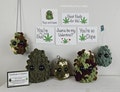 Weed Nugget Plushie, Crochet Keychain, Christmas Ornament, 420 Friends, Gift for Smoker, Marijuana, Stoner Accessories, Mary J, Pothead, 710