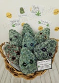 Strain Weed Nugget Plushie, Crochet Nugs, Smoke Station Decor, 420 Friends, Gift for Smoker, Marijuana, Stoner Accessories, Birthday Gift