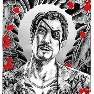 Majima - A5 Kunstdruck