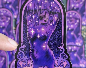 Nyx - Greek Mythology Sticker