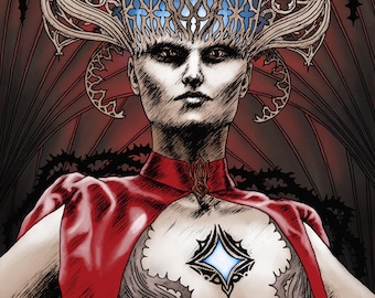 Acantha - A4/A5 Gothic Art Print