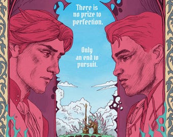 Medieval Viktor and Jayce - Arcane A4/A5 Art Print
