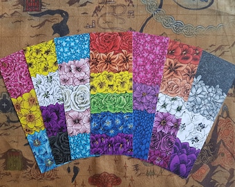 LGBTQ+ Pride Bouquet Bookmarks