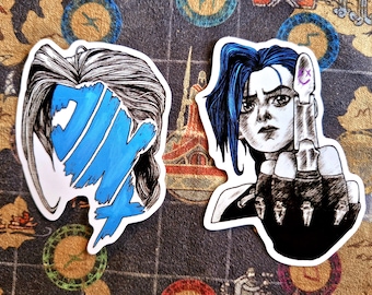 Arcane Jinx Sticker Set