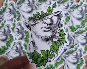 Head of a Youth - Statue Sticker