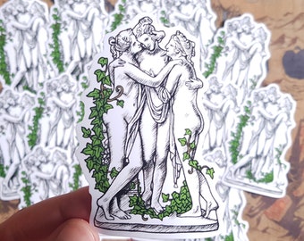 The Three Graces - Statue Sticker