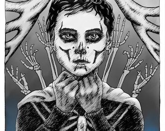 Harrowhark Nonagesimus - A5 Art Print