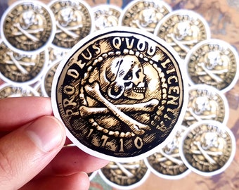 Libertalia Coin Sticker