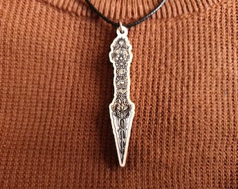 Phurba - Uncharted Wooden Charm Necklace