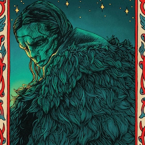 La criatura - Frankenstein (impresión artística A4/A5)