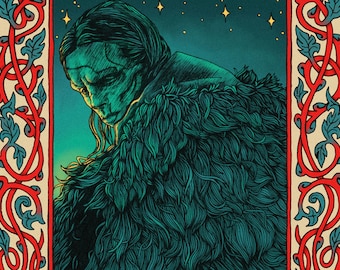 The Creature - Frankenstein A4/A5 Art Print