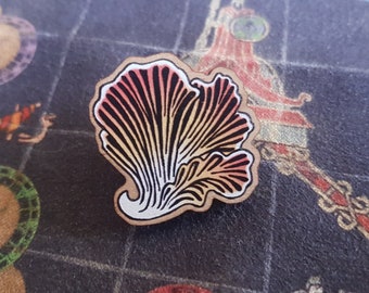Splitgill - Wooden Pin Badge