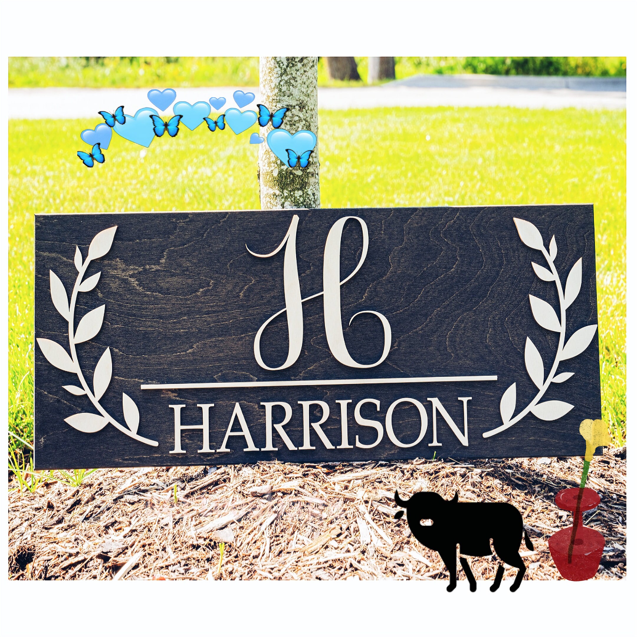 Wall Decor Custom Home Decor Wood Wall Art Last Name Sign Custom Wood