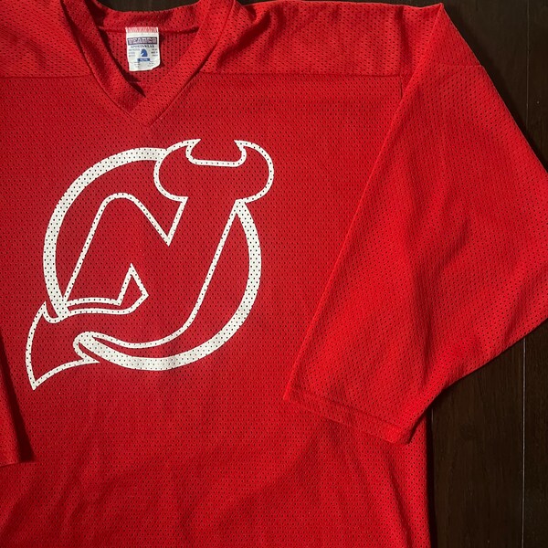 90s New Jersey Devils Practice Jersey