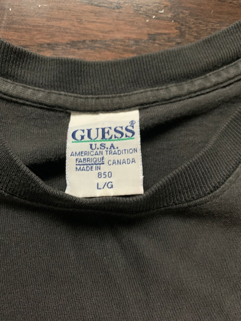 90s Guess Embroidered T Shirt