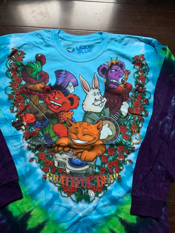 00s Liquid Blue Grateful Dead Tie Dye Longsleeve