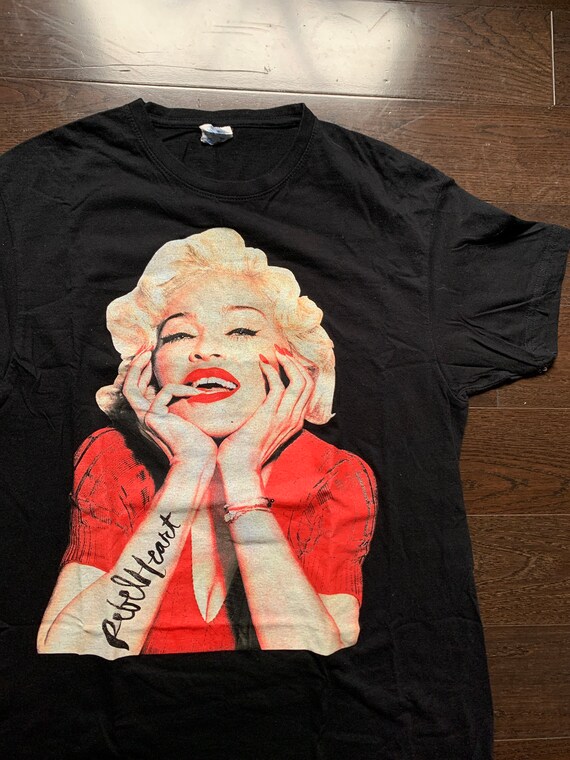 Madonna Rebel Heart Tour Shirt | Etsy 